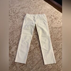 Nili Lotan Ivory Trousers